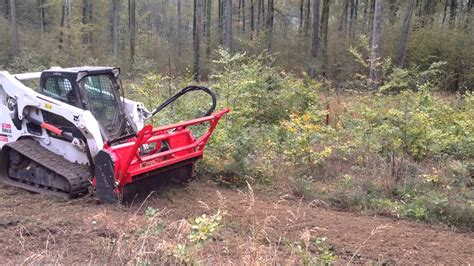 bobcat skid steer mulcher|bobcat t770 with forestry mulcher.